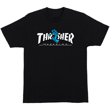 Santa Cruz X Thrasher T-shirt Black